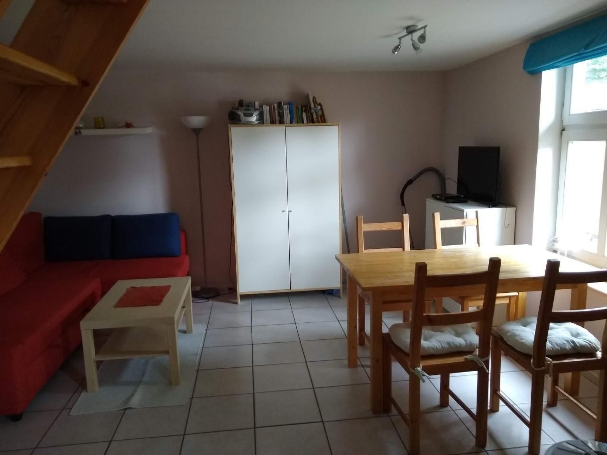 Kleine Ferienwohnung in Groß Mohrdorf mit Terras - Binnen