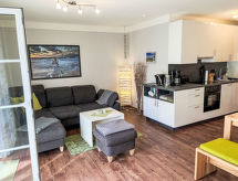 Licht appartement voor 3 aan de Oostzee, 750m van strand en centrum Koserow - thumbnail 4