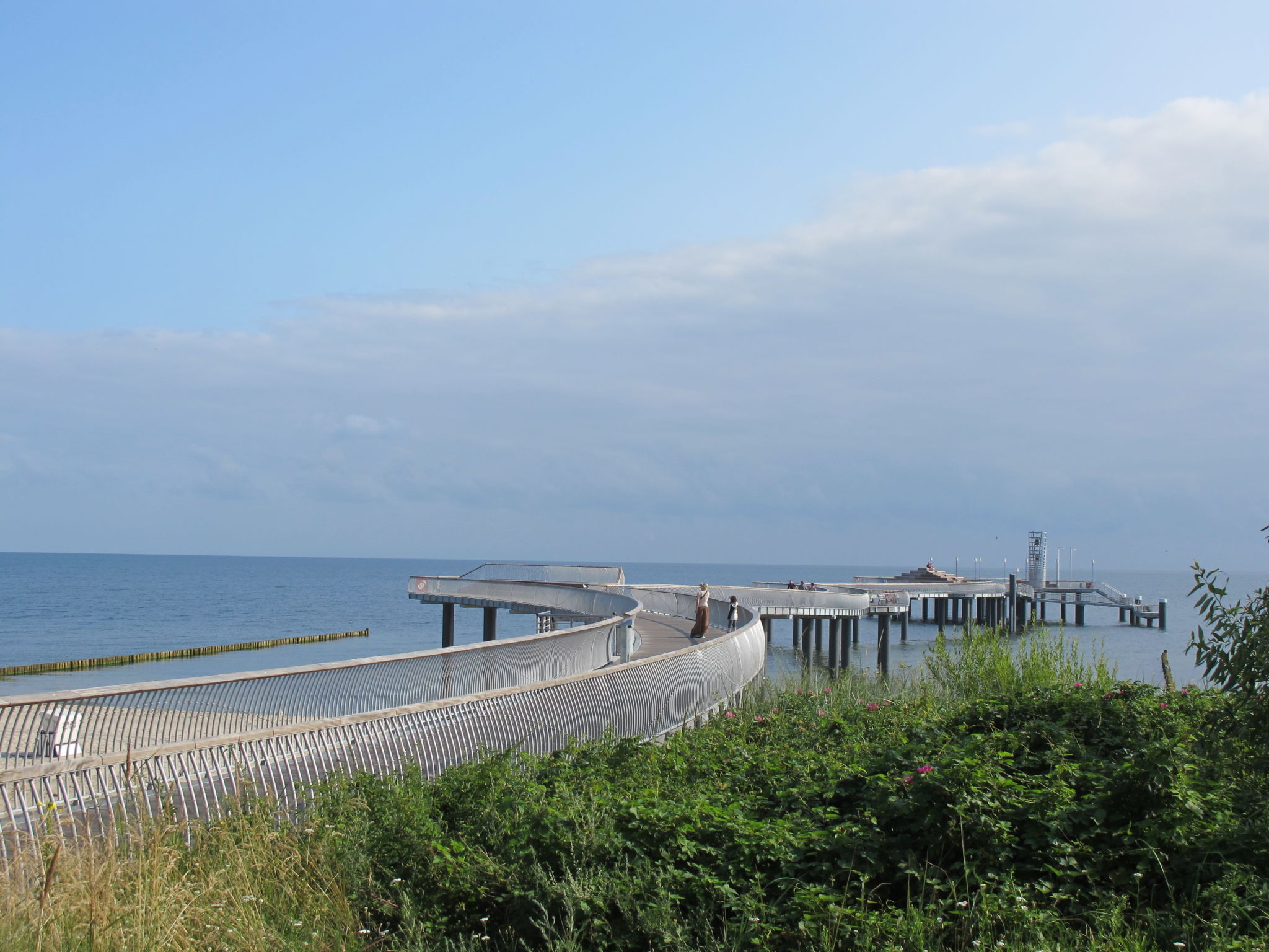 Wohnung in Koserow mit Garten und Grill und Neben dem Strand