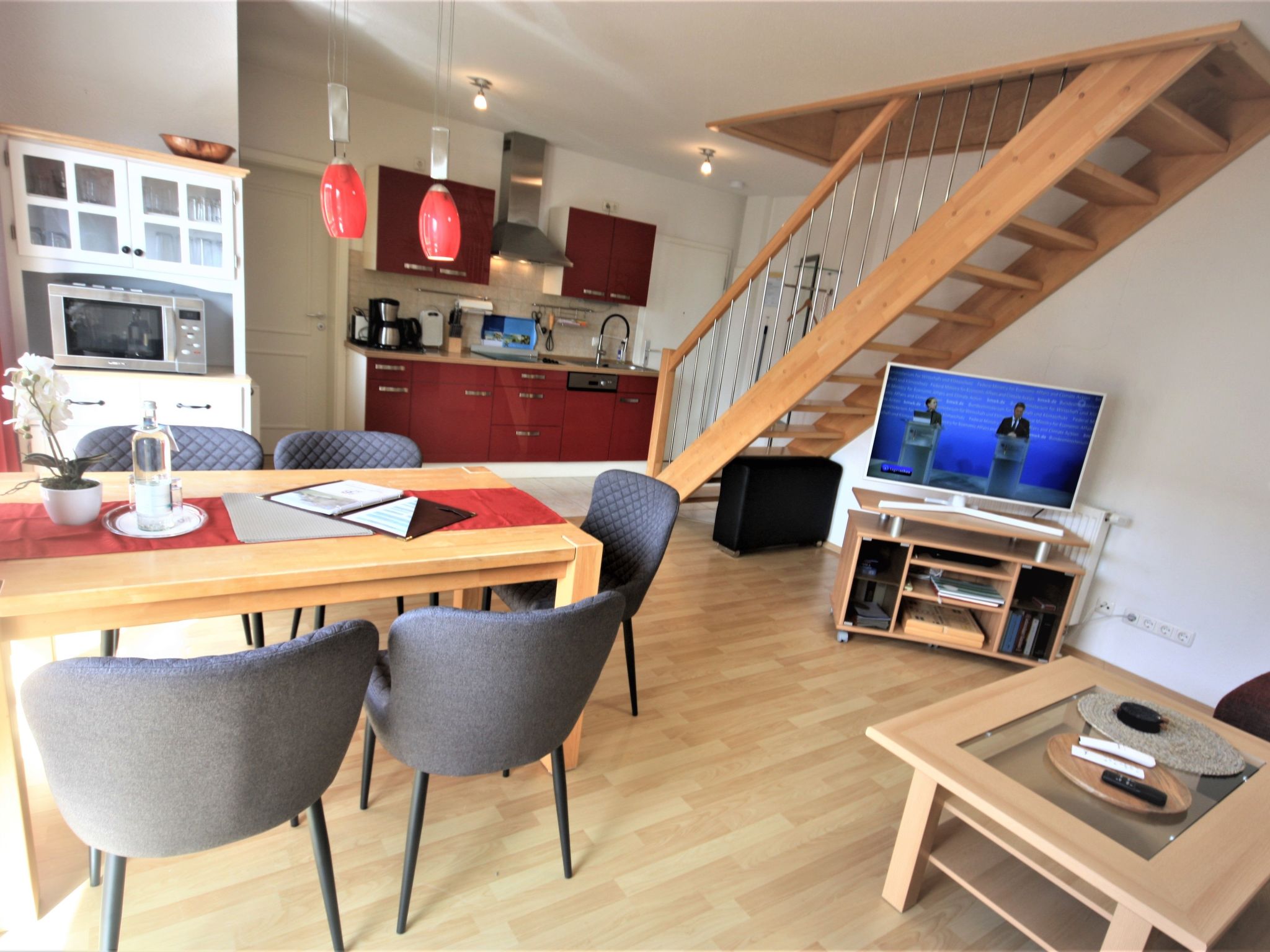 Wohnung in Koserow mit Garten und Grill und Neben dem Strand