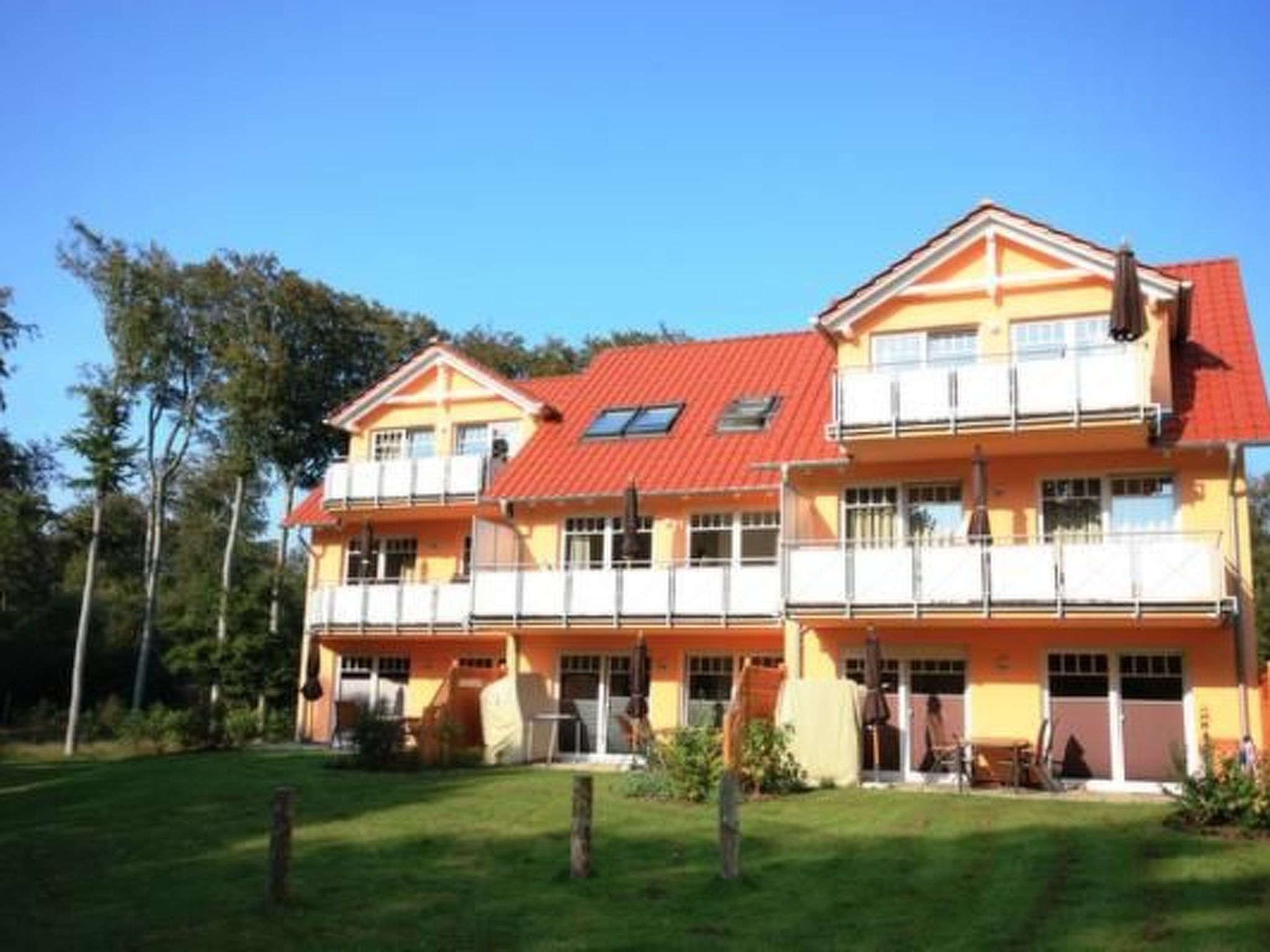 Appartement in Koserow mit Grill und Garten