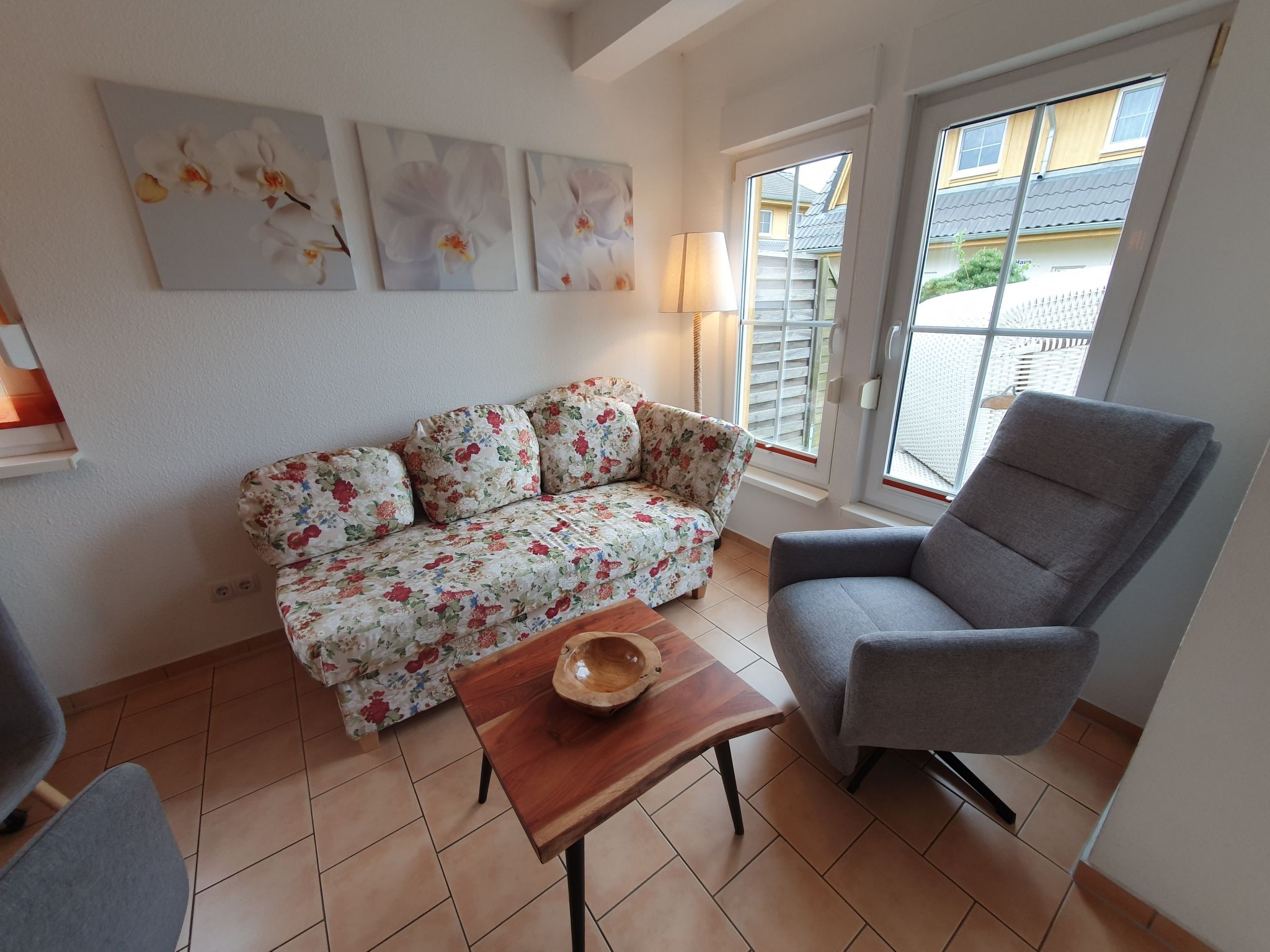 Gemütliche Wohnung mit Grill und Garten