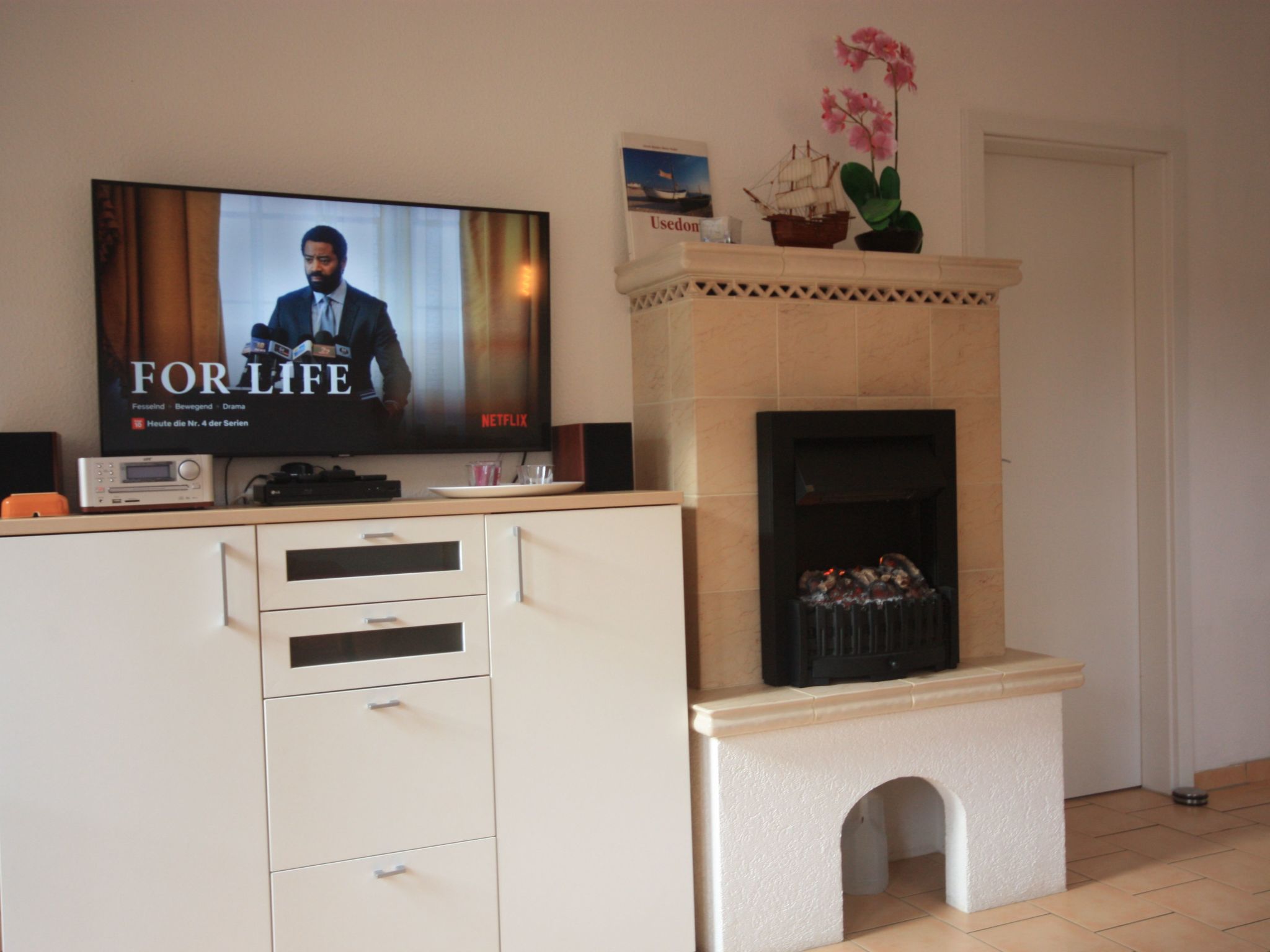 Gemütliche Wohnung mit Grill und Garten