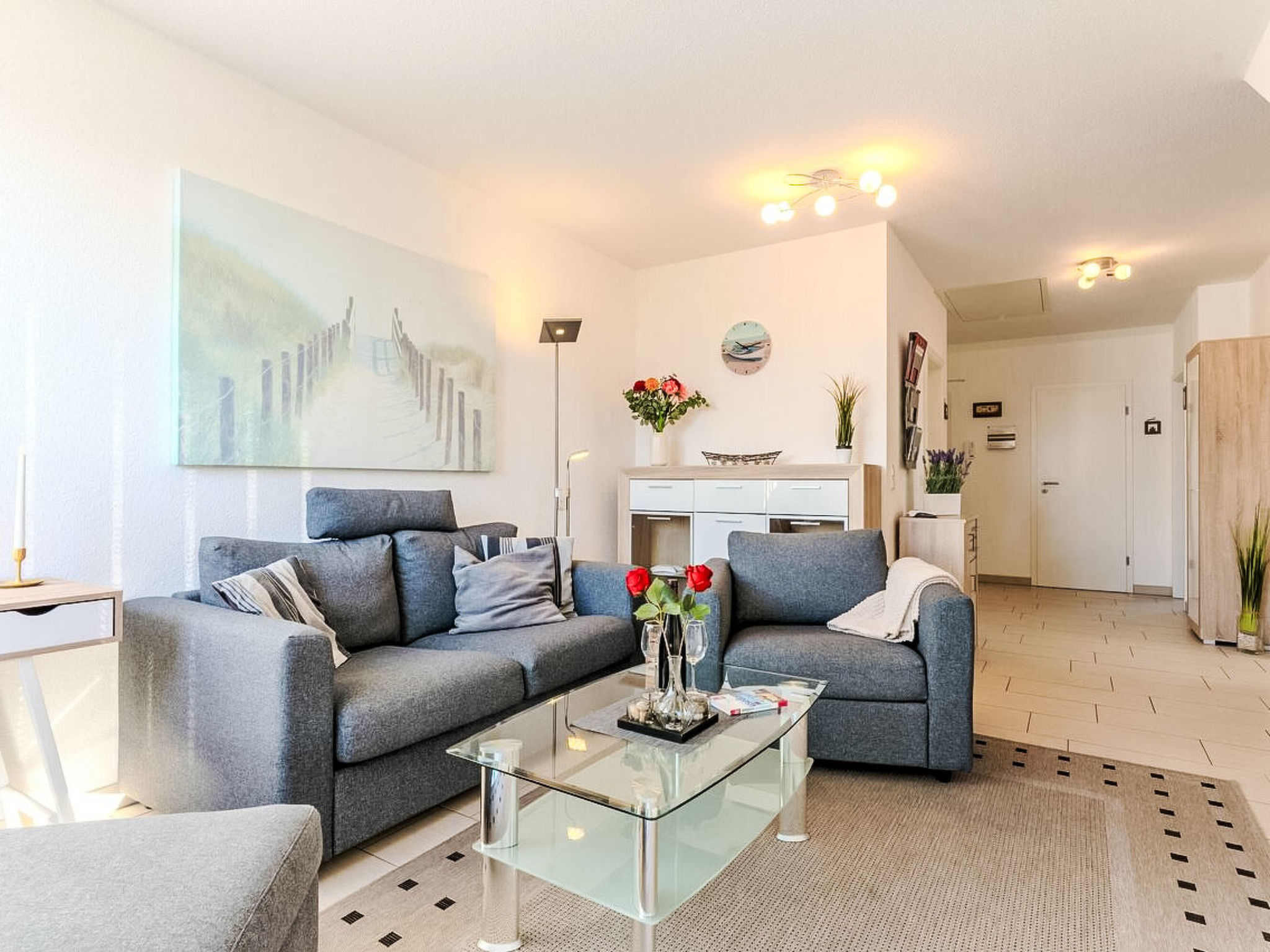 Appartement mit Balkon