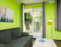 Appartement Dünengras: Oostzeezicht op 200 meter van het strand in Zinnowitz - thumbnail 6