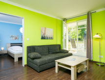 Appartement Dünengras: Oostzeezicht op 200 meter van het strand in Zinnowitz - thumbnail 3