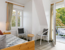 Appartement Zinnowitzer Hof: direct aan zee op 50 meter van het strand - thumbnail 2