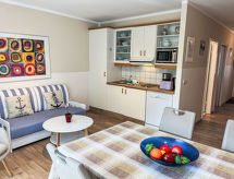 Licht appartement in centrum Zinnowitz, 500 meter van het strand - thumbnail 4