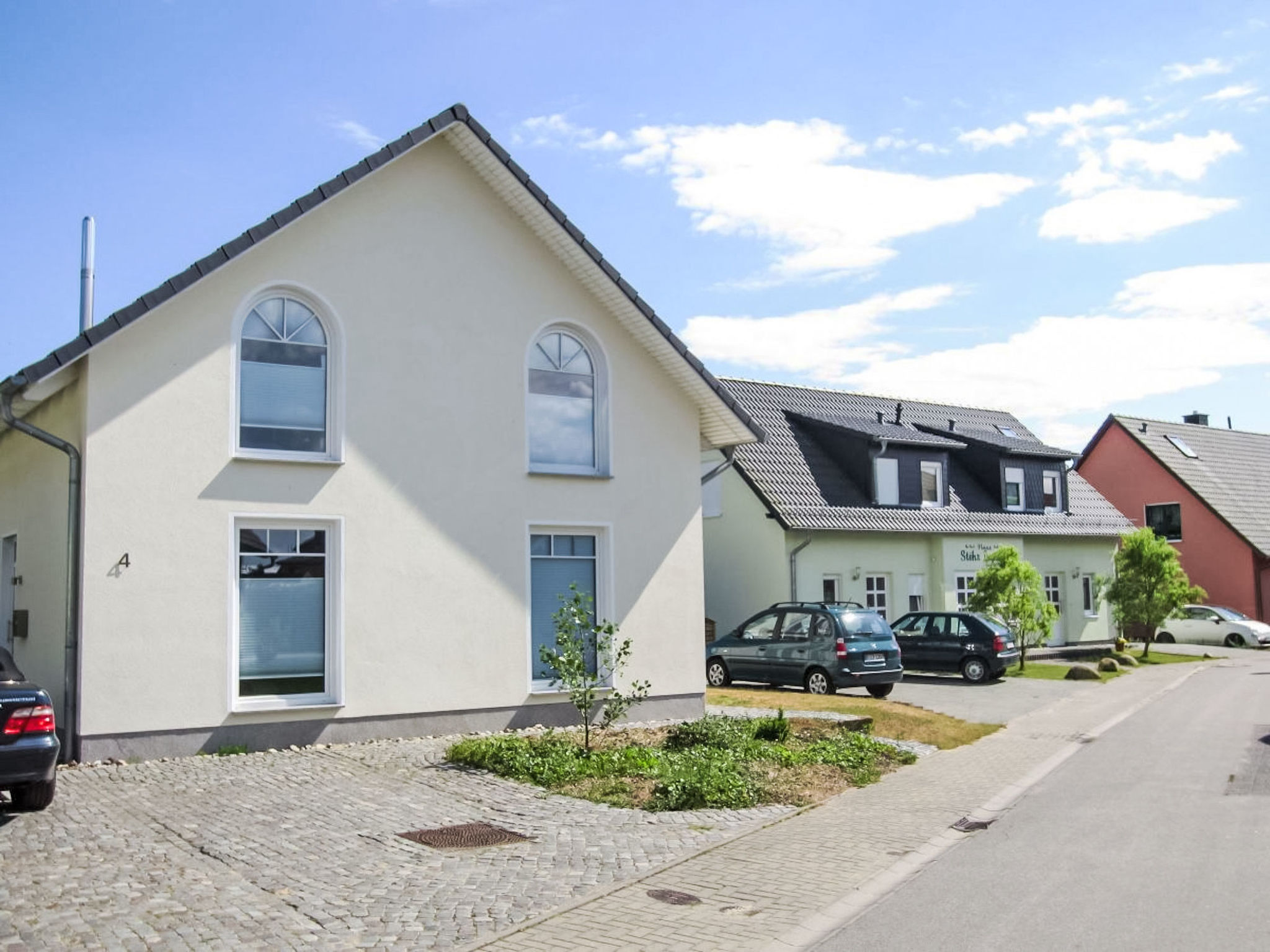 Appartement in Zinnowitz mit Grill - Buiten