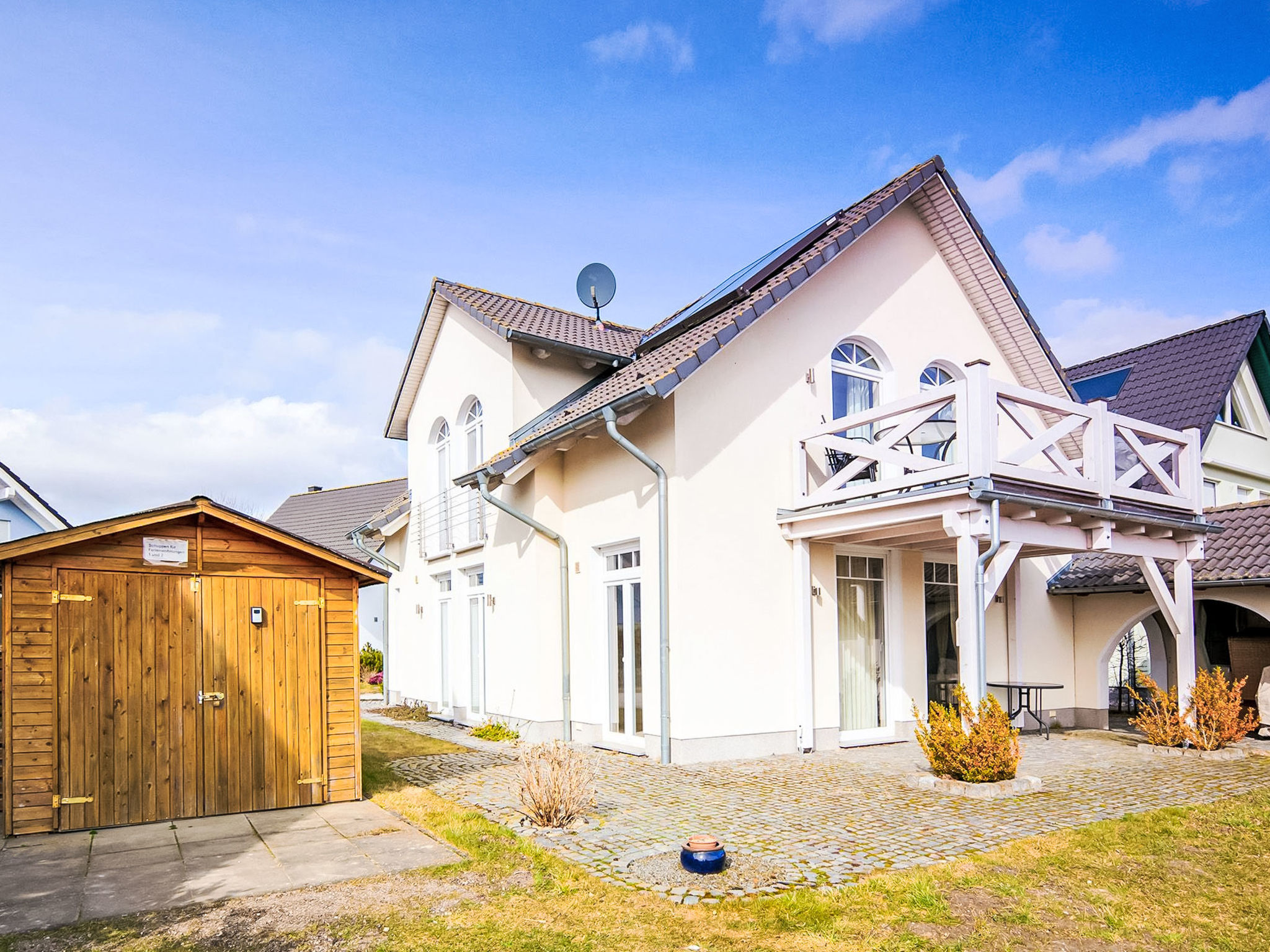 Appartement in Zinnowitz mit Grill