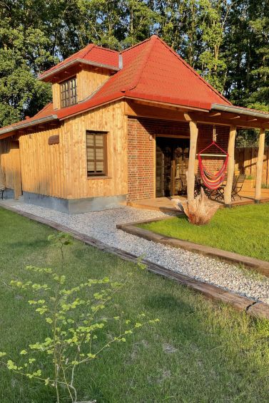 Tolles Ferienhaus in Altwarp mit Garten
