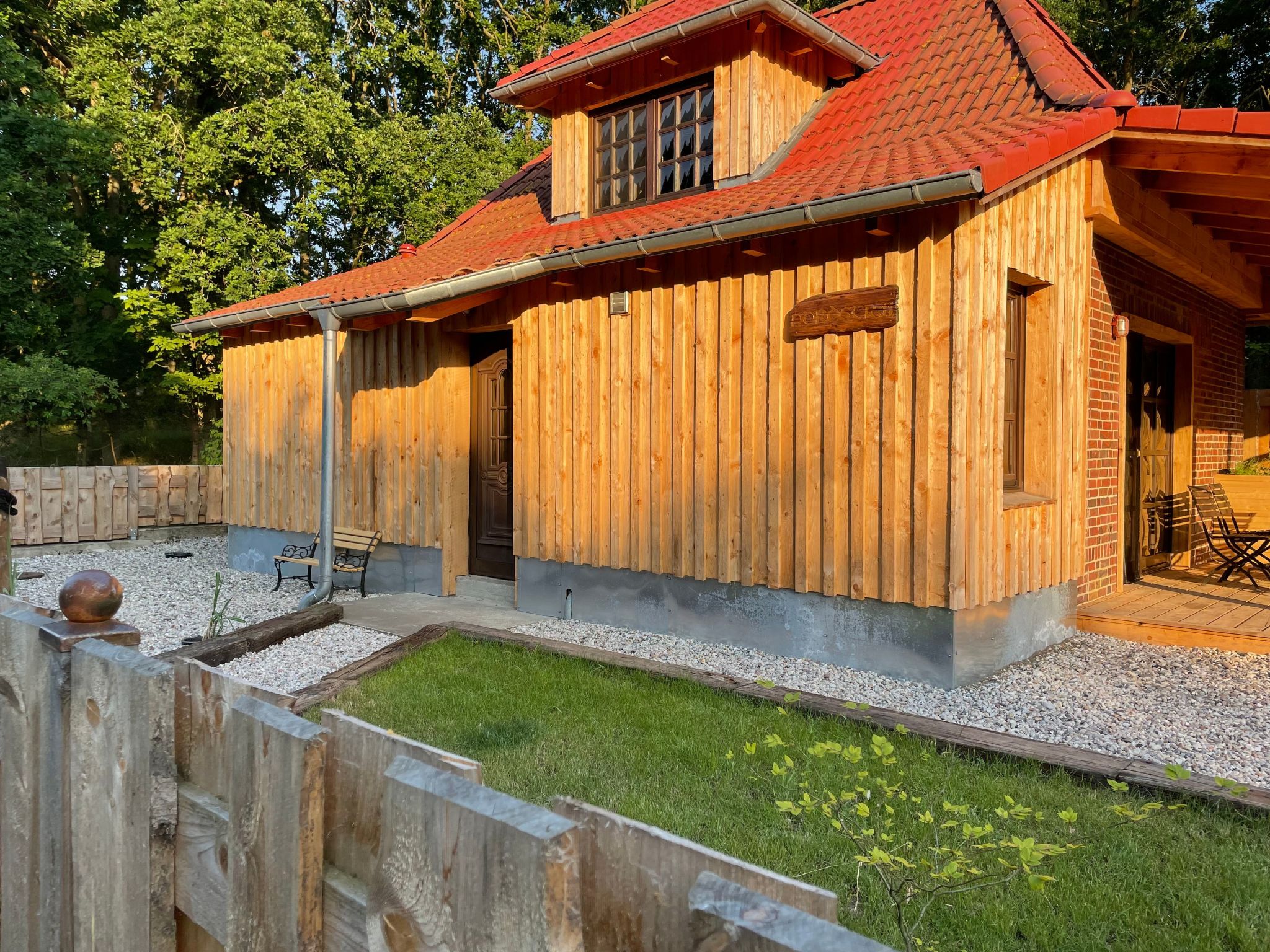 Tolles Ferienhaus in Altwarp mit Garten-Binnen