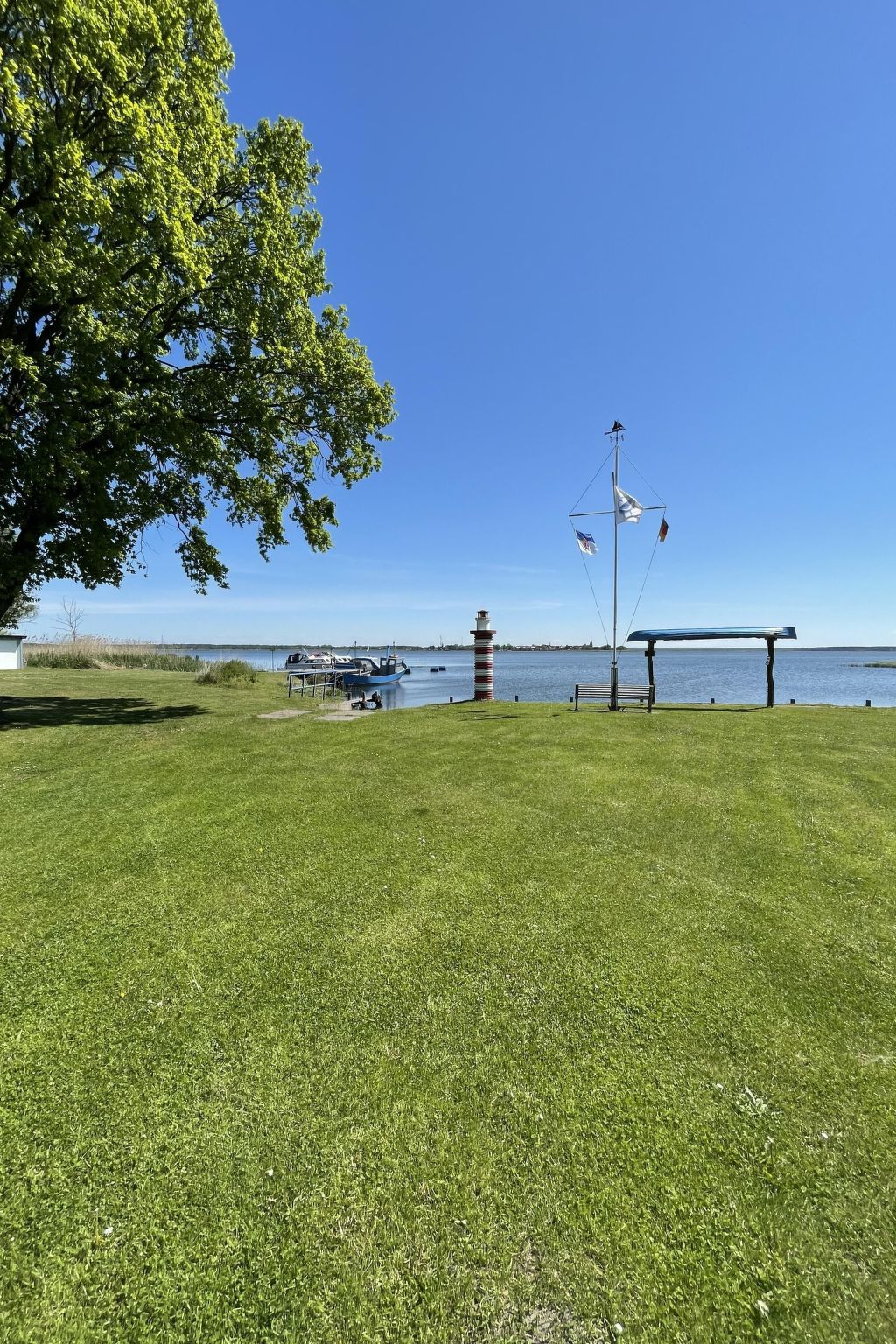 Tolles Ferienhaus in Altwarp mit Garten-Binnen