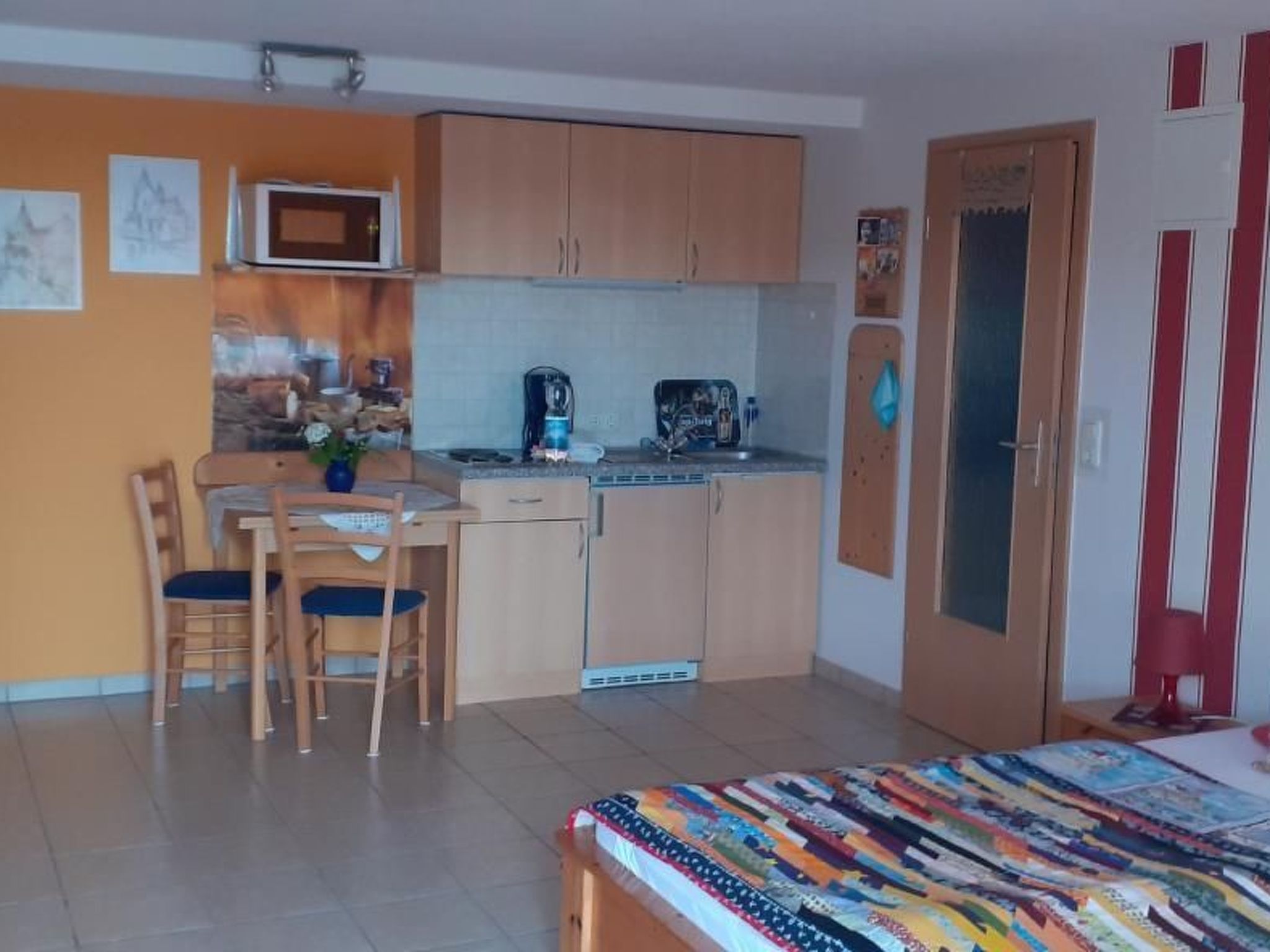 Studio-Appartement mit Terrasse-Binnen