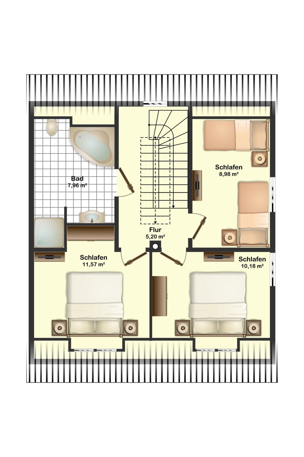 Traumhafte Reetdach-Doppelhaushälfte mit Garten-Binnen