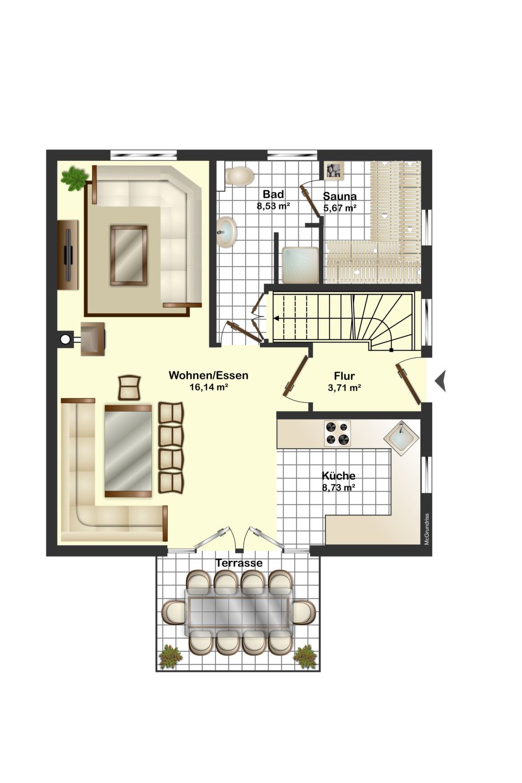 Träumen unter Reet-Drinnen