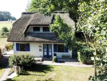 Vrijstaand vakantiehuis op Rügen met 5300m² tuin, vlakbij zee en meer - thumbnail 4
