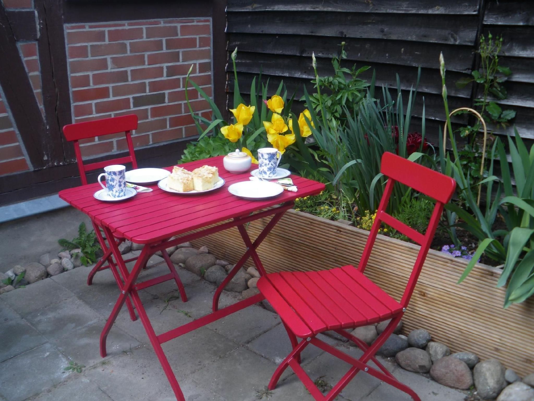 Appartement in Wismar mit Terrasse und Garten-Image-tags.info