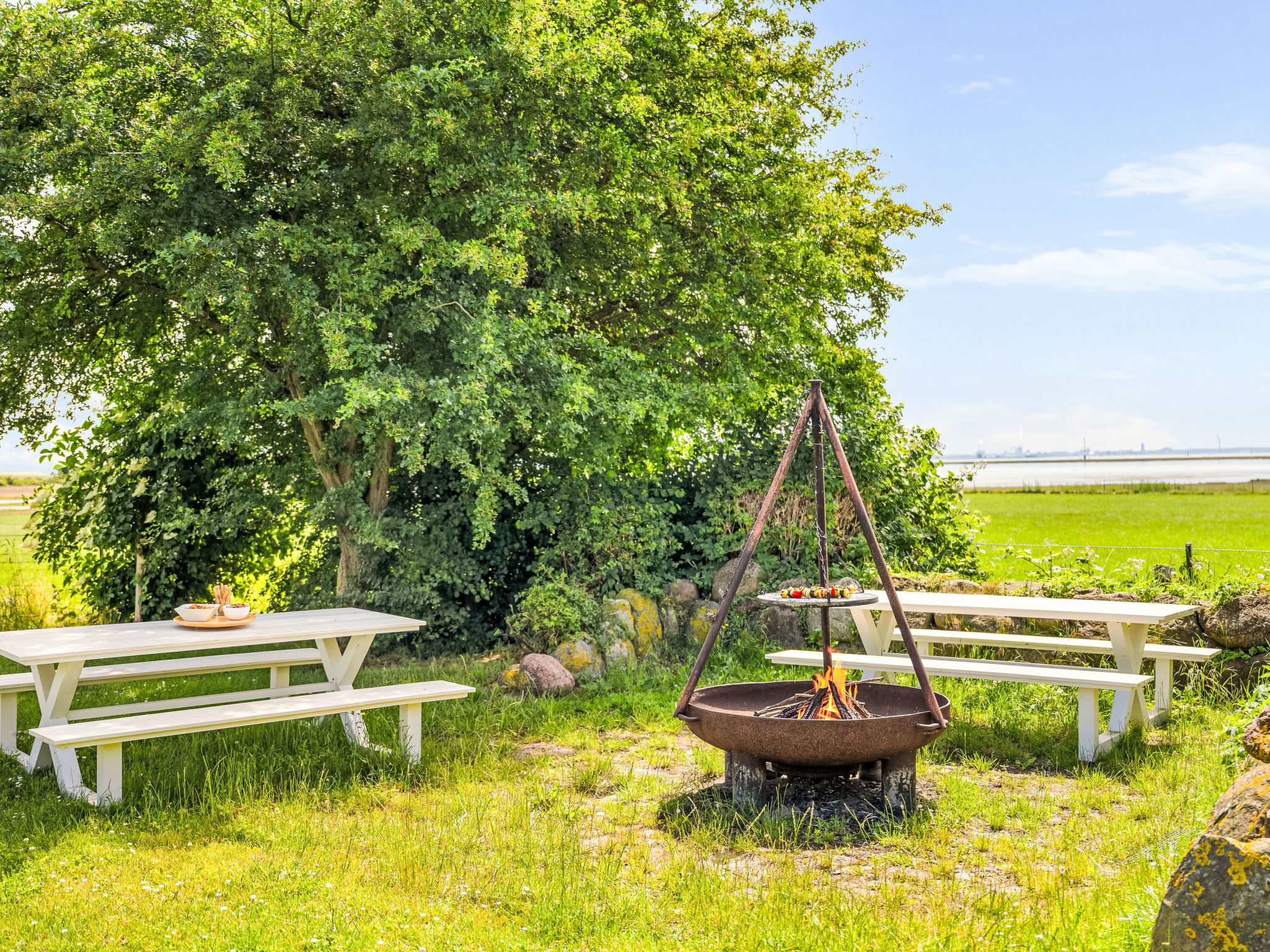 Reethaus Mertinat ''For Ten'' mit Meerblick - Buiten