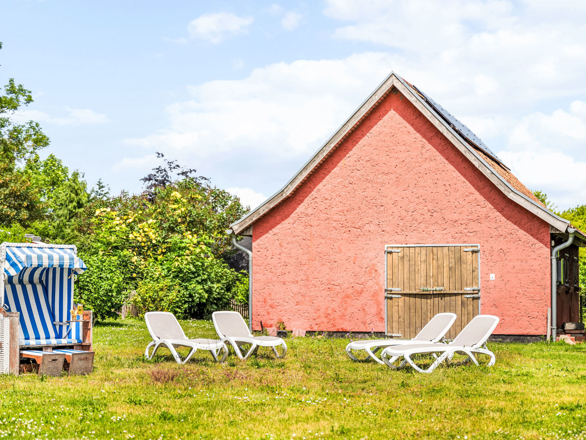 Reethaus Mertinat ''For Ten'' mit Meerblick - Buiten