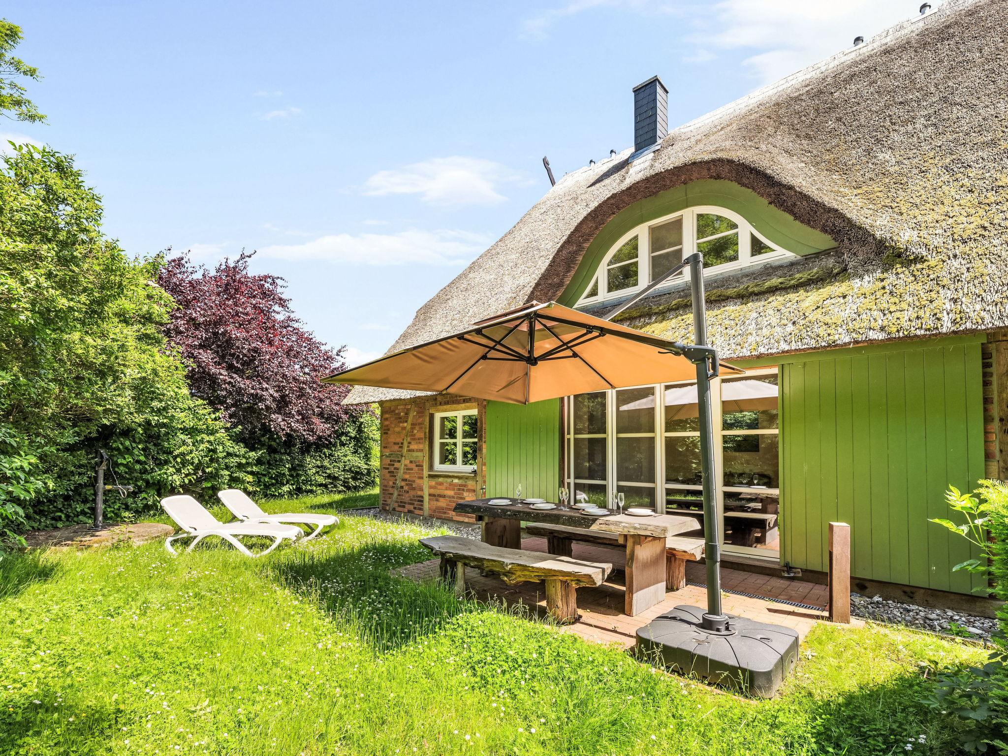 Reethaus Mertinat ''For Six'' mit Meerblick