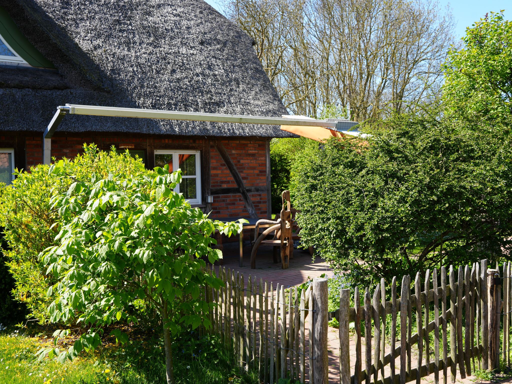 Reethaus Mertinat ''For Six'' mit Meerblick-Binnen