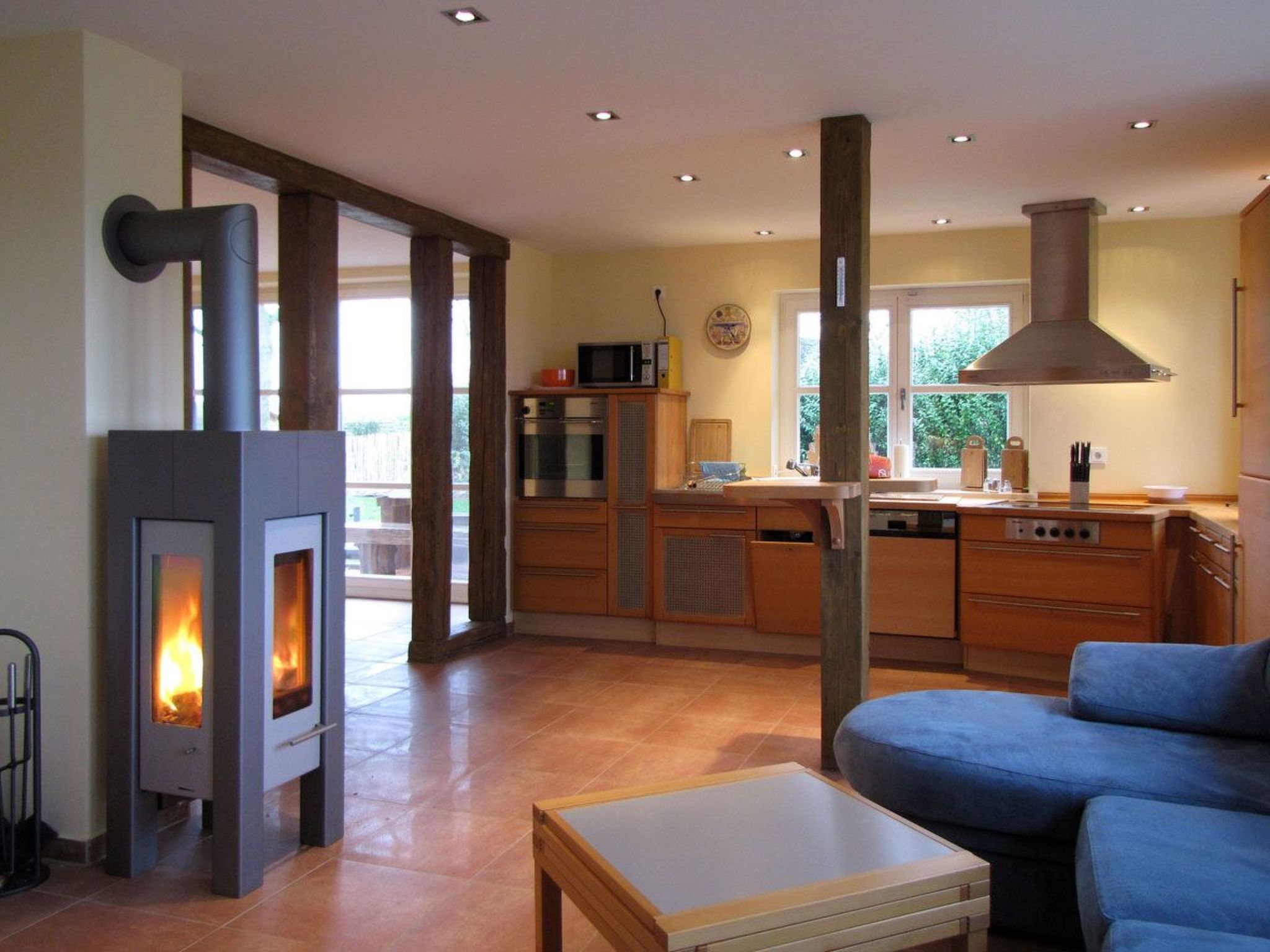 Reethaus Mertinat ''For Six'' mit Meerblick-Binnen