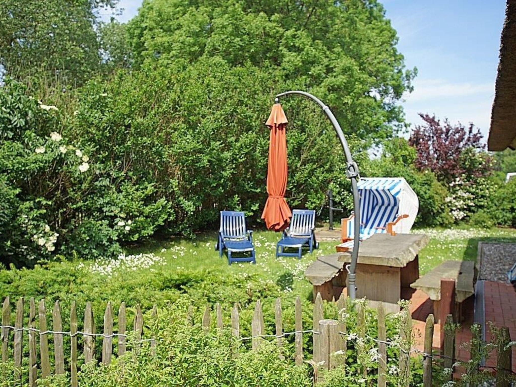 Reethaus Mertinat ''For Six'' mit Meerblick-Binnen