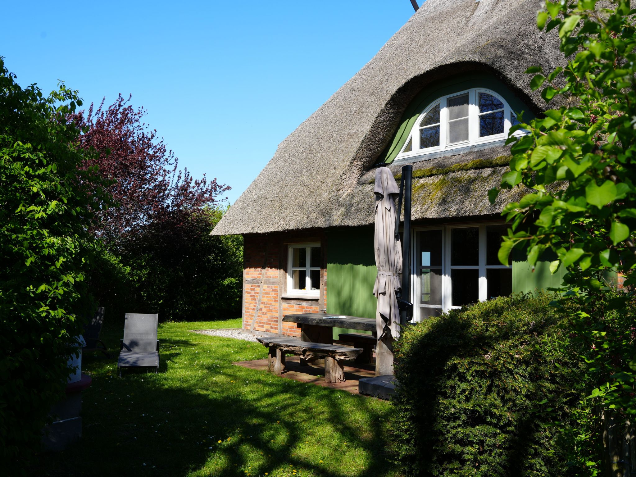 Reethaus Mertinat ''For Six'' mit Meerblick-Binnen