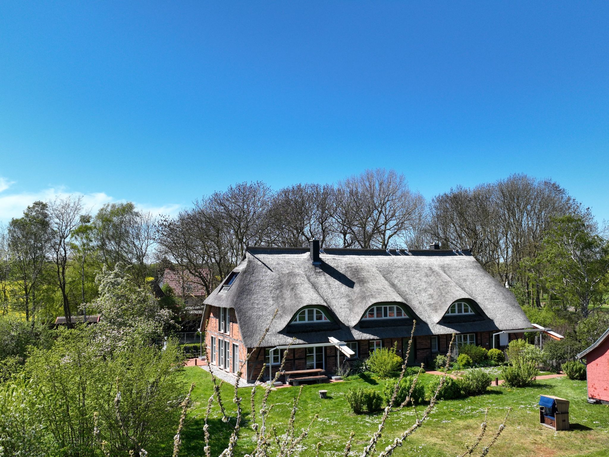 Reethaus Mertinat ''For Six'' mit Meerblick-Binnen