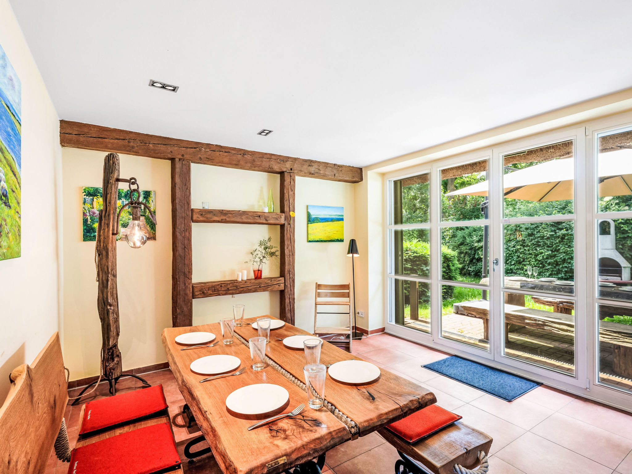 Reethaus Mertinat ''For Six'' mit Meerblick