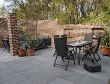 Ruhiges Ferienhaus mit gemütlicher Terrasse