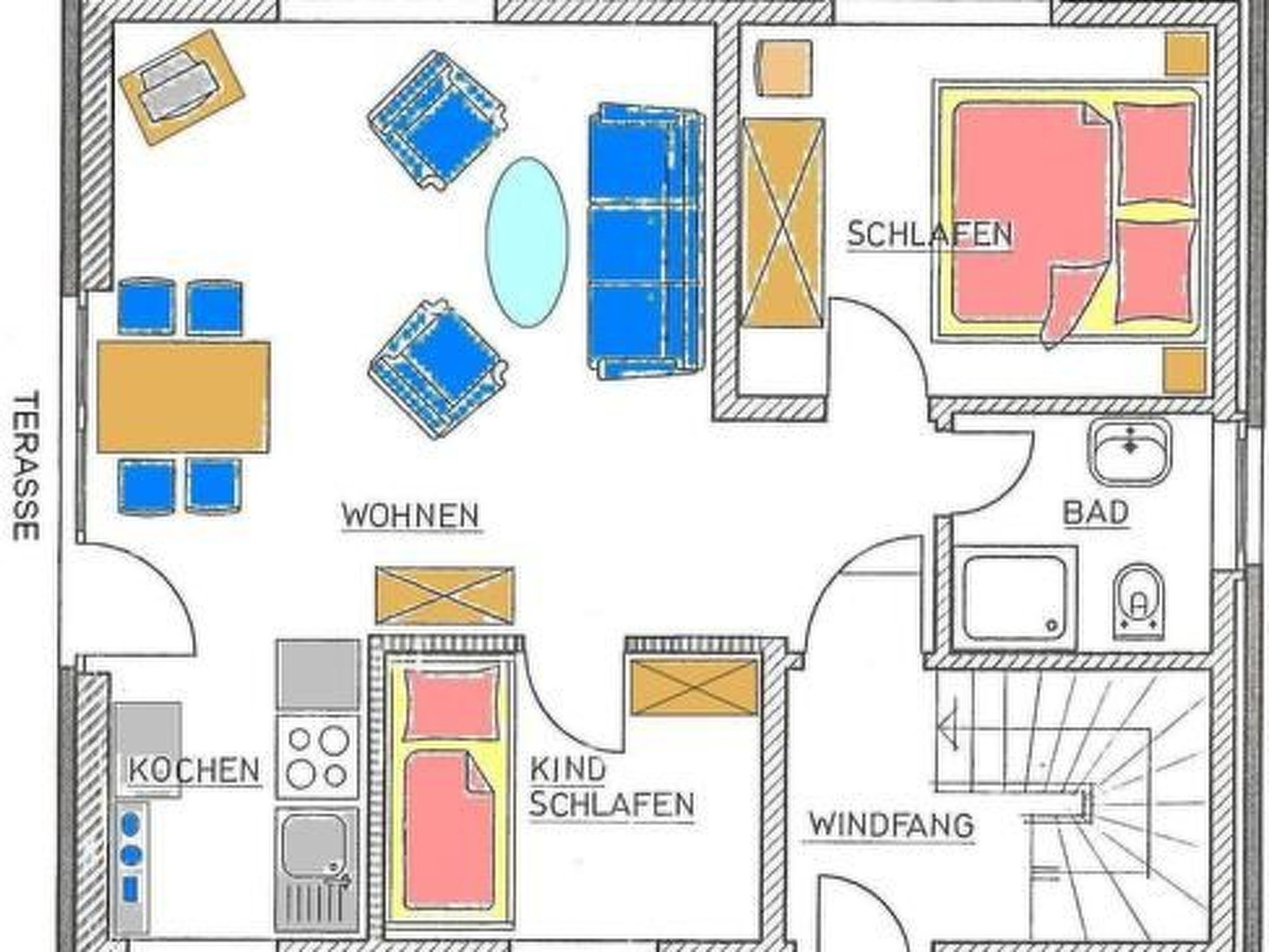 Gemütliche Wohnung mit Grill und Seeblick-Image-tags.info