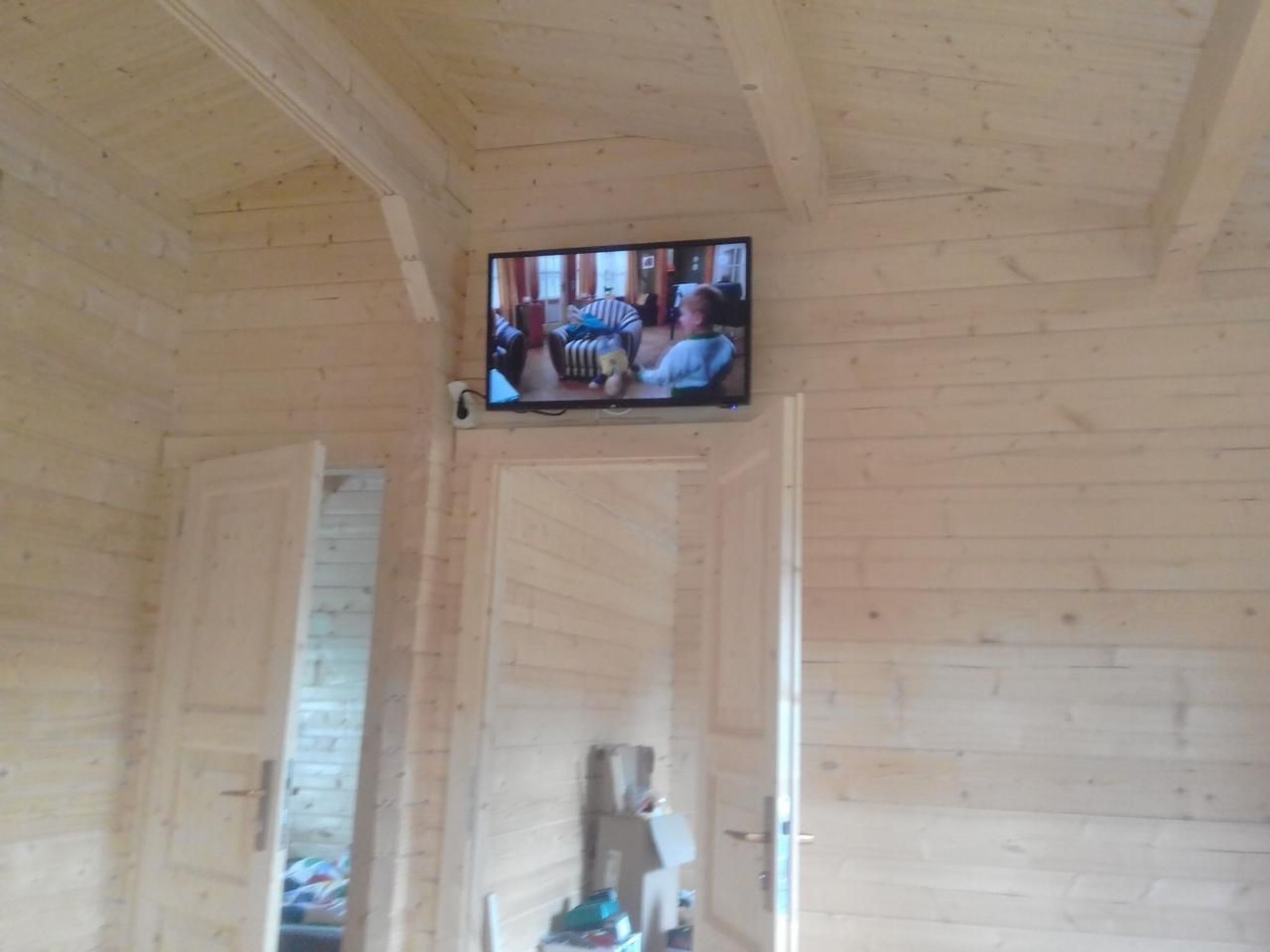 Blockhaus mit eigenem See