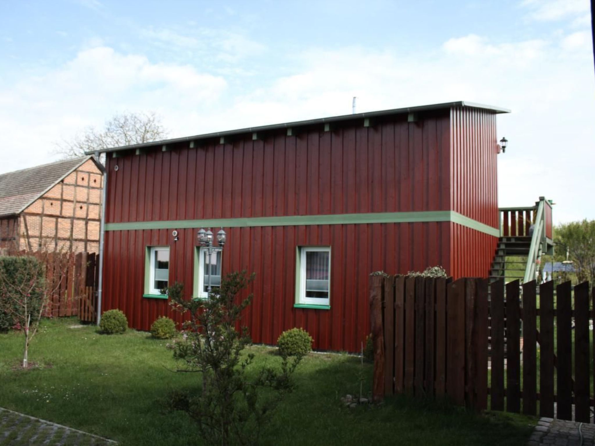 Vakantiehuis met omheinde tuin in Angermünde (Duitsland) 1 hond is welkom