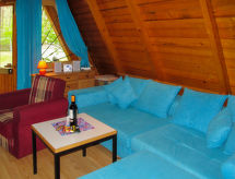 Houten huis Nepumuk: 200m van het meer van Arendsee - thumbnail 2