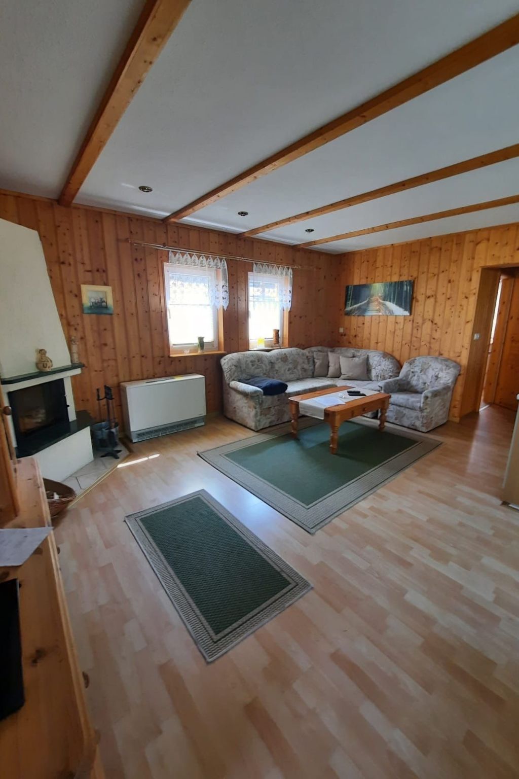 In Dahmen Terrasse und Grill-Dedans