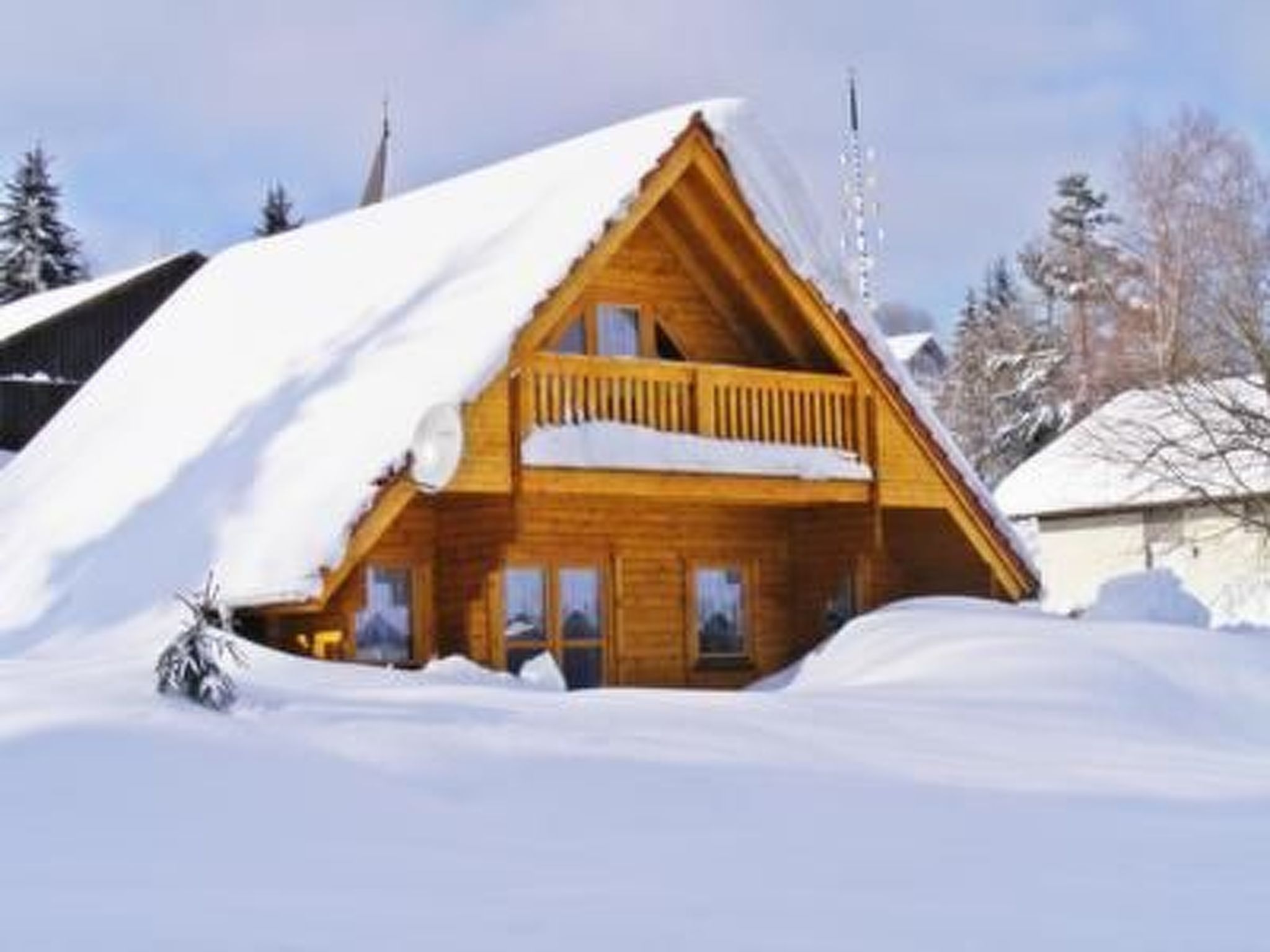 Bayerwaldblockhaus-Binnen