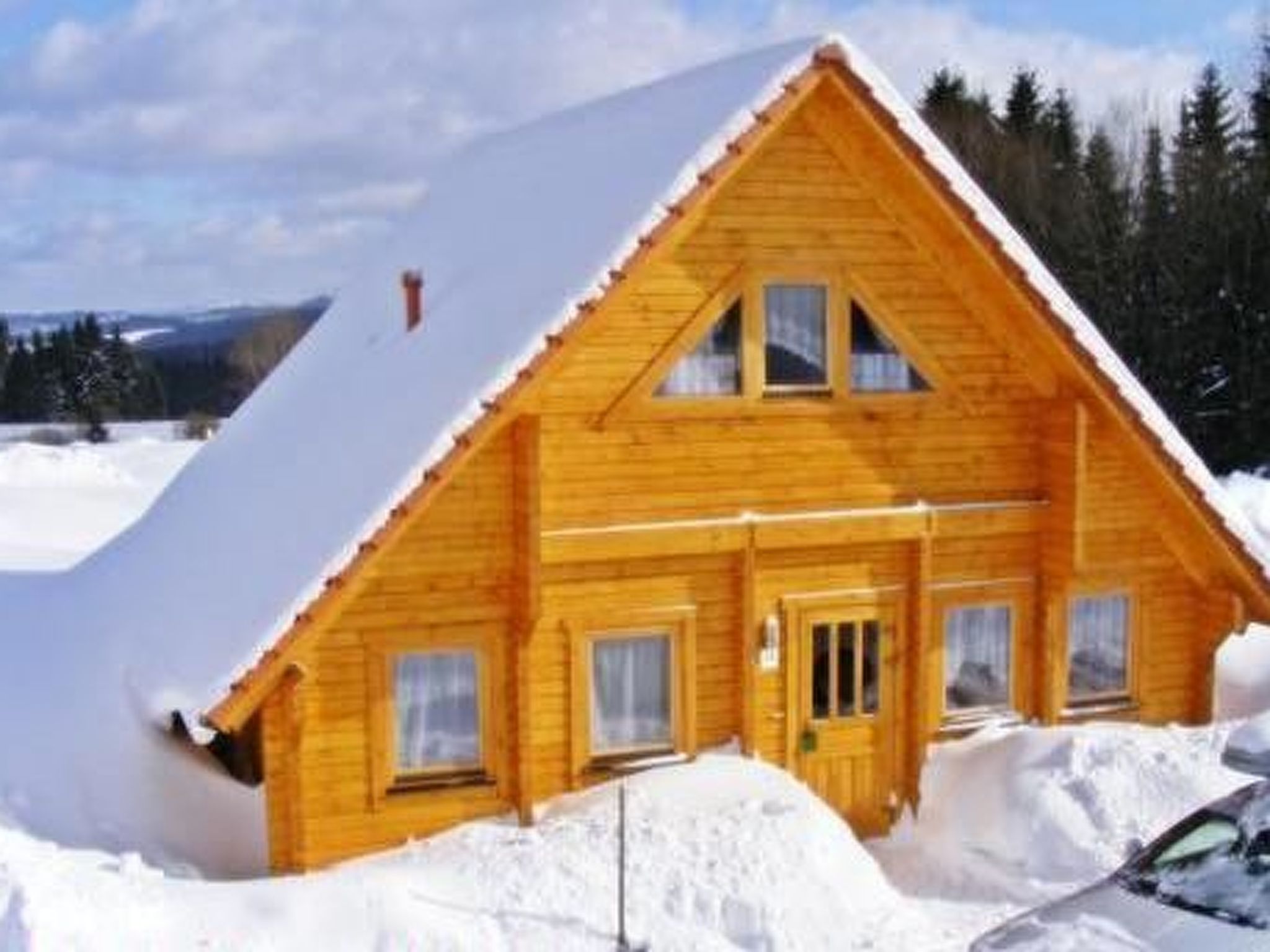 Bayerwaldblockhaus-Binnen