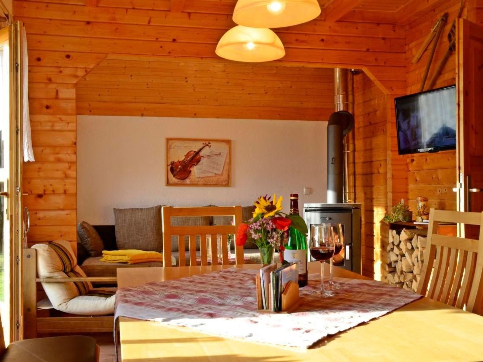 Bayerwaldblockhaus-Binnen