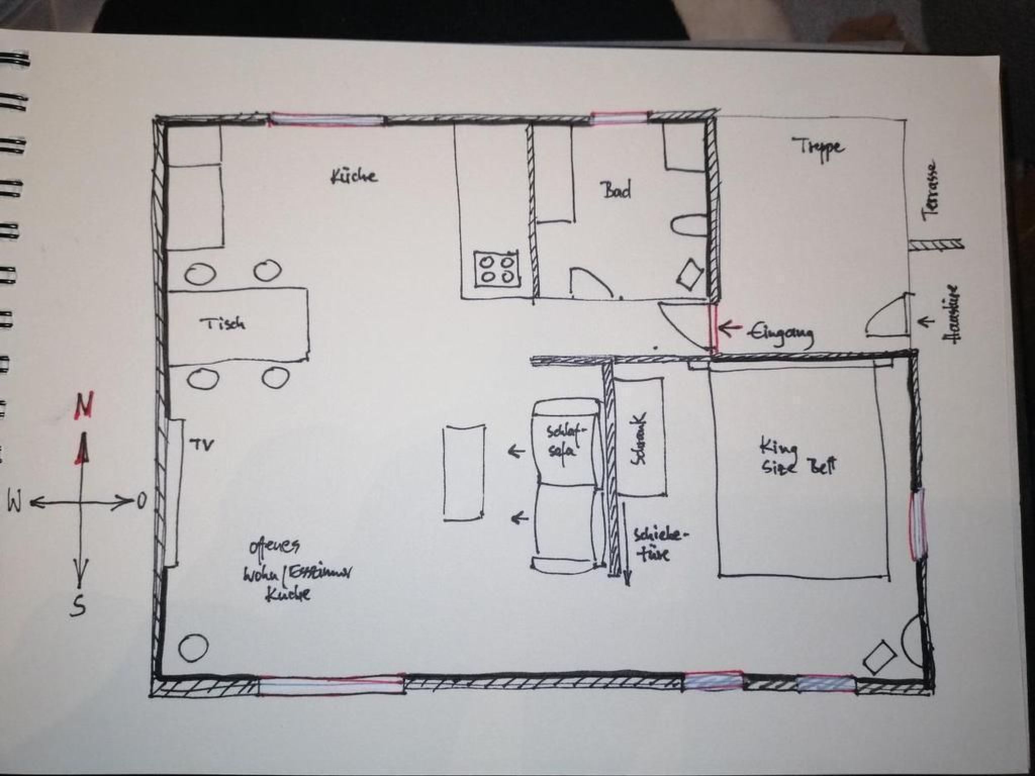 Stadt Apartement-Binnen