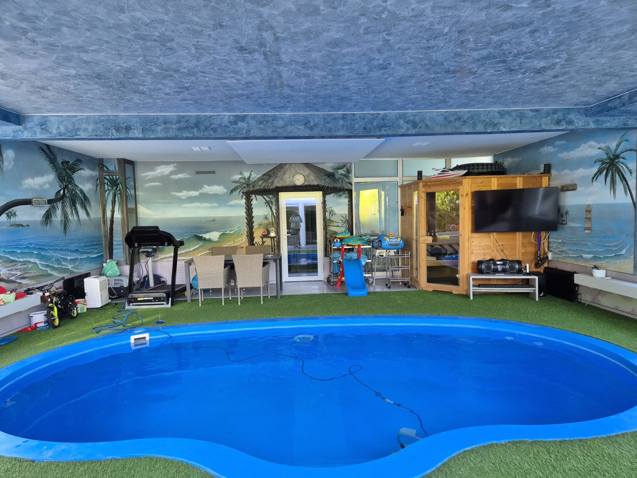 Ferienhaus Naturnah mit Pool und Sauna-Binnen