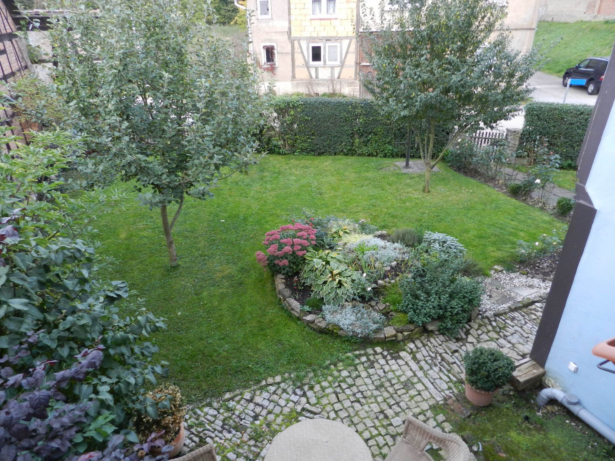 Fachwerkhaus mit Garten, Grill und Terrasse-Dedans