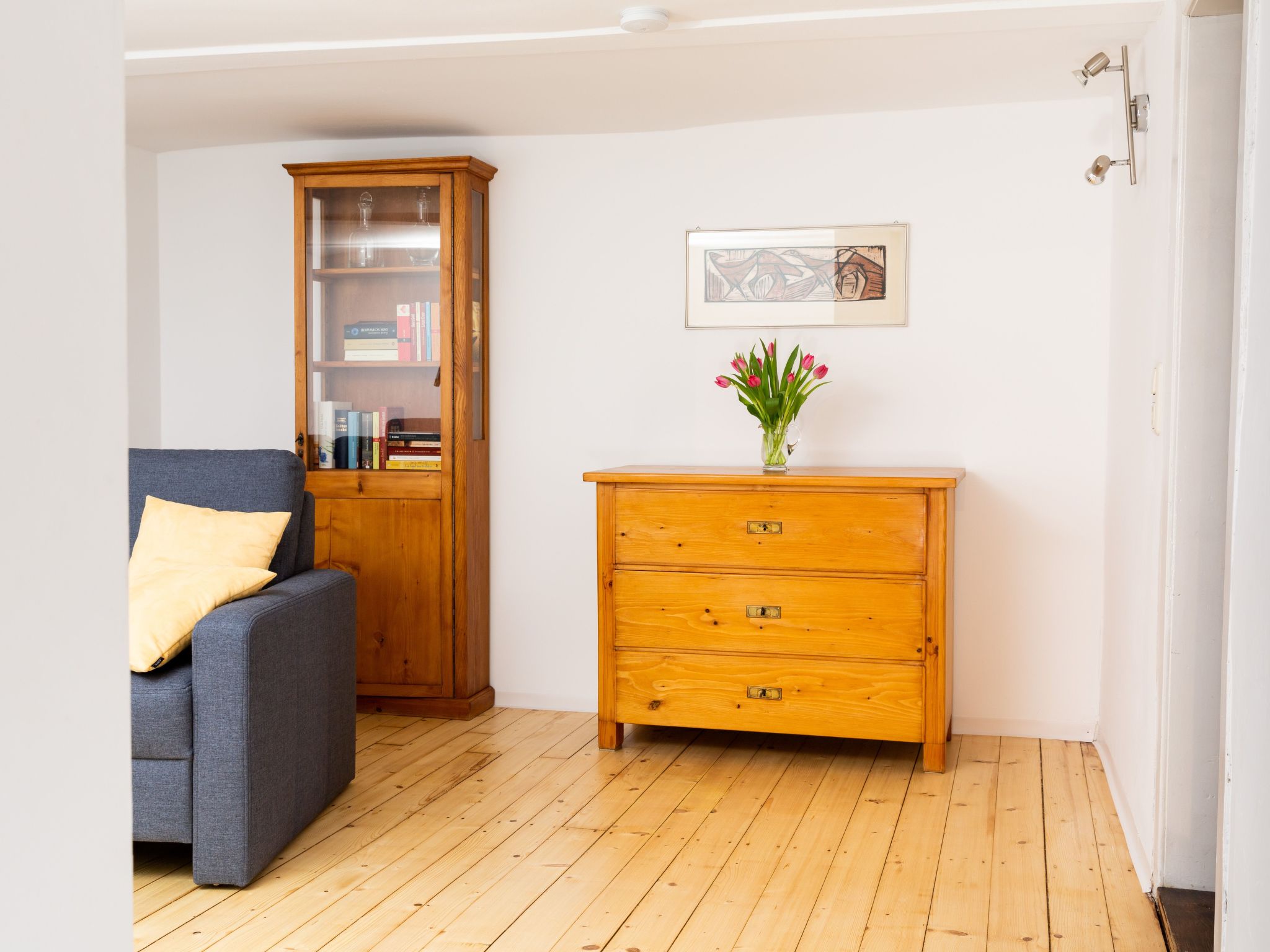 Fachwerkhaus mit Garten, Grill und Terrasse-Dedans