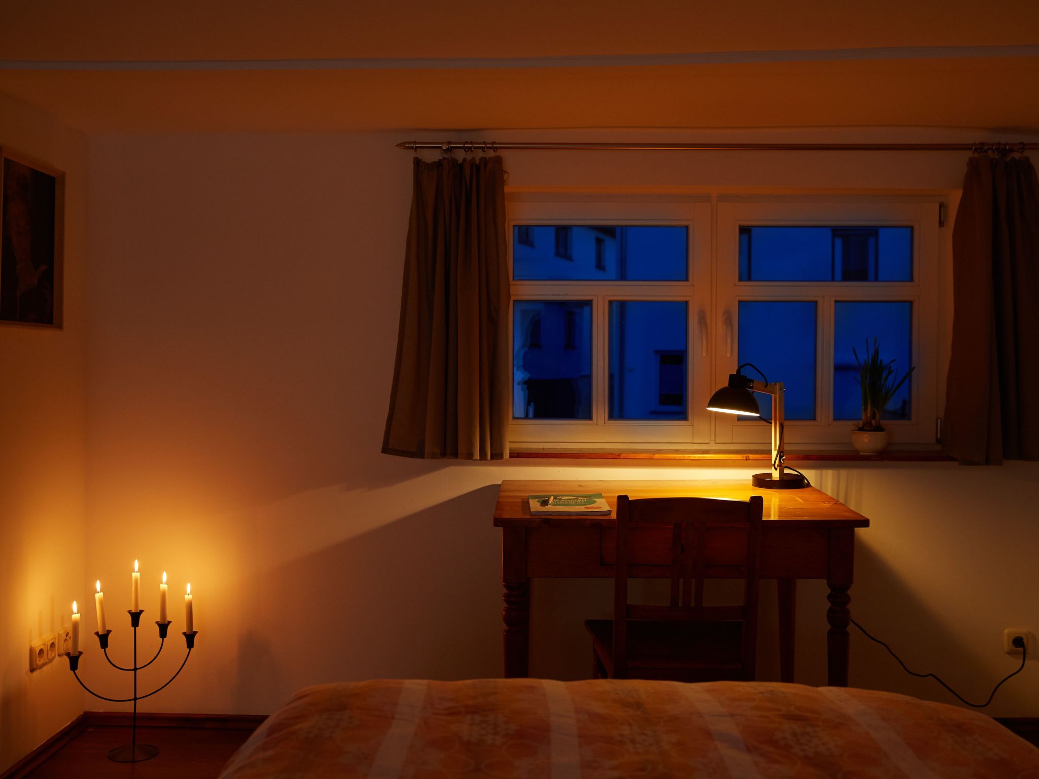 Fachwerkhaus mit Garten, Grill und Terrasse-Dedans