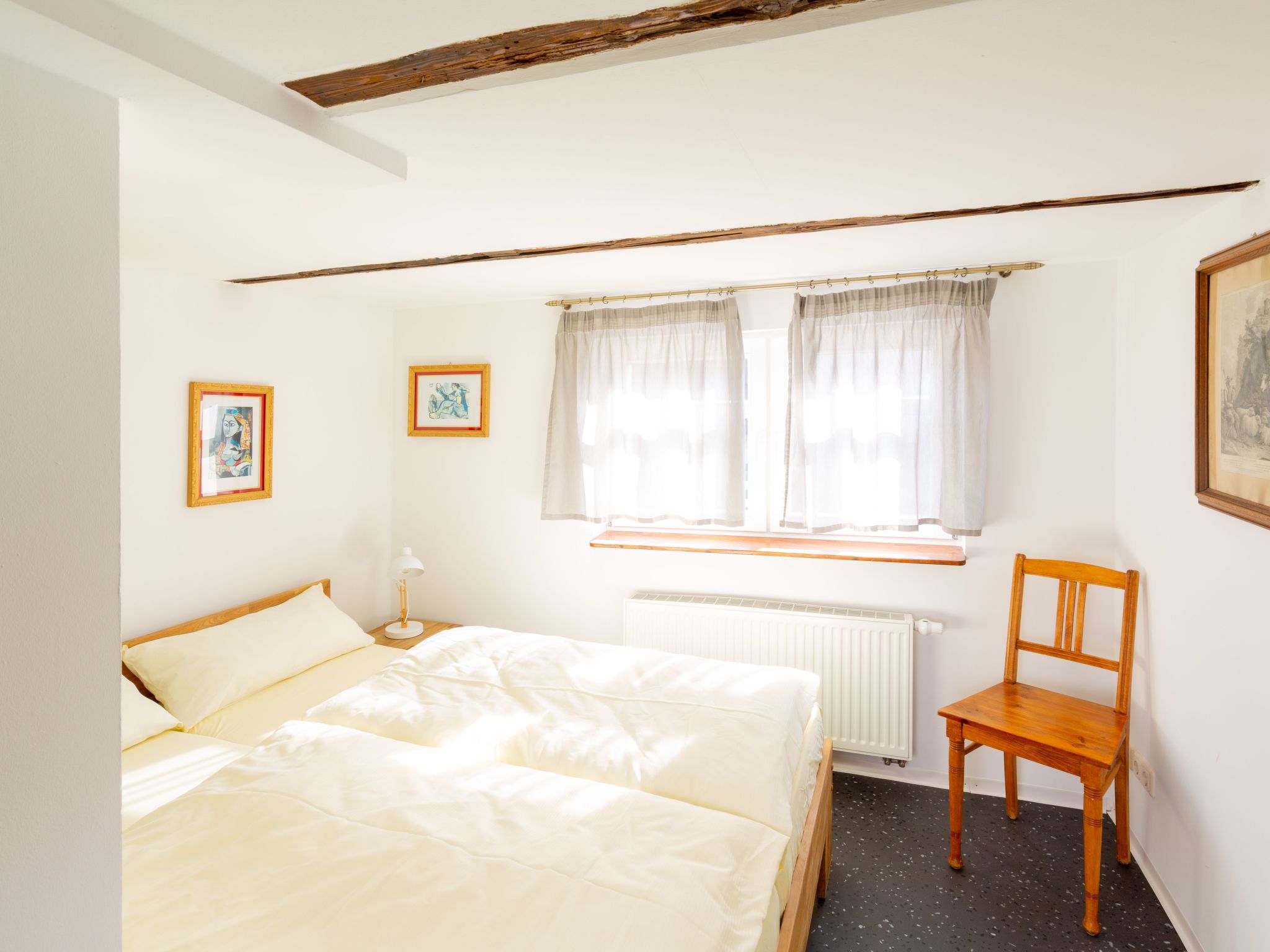 Fachwerkhaus mit Garten, Grill und Terrasse-Binnen