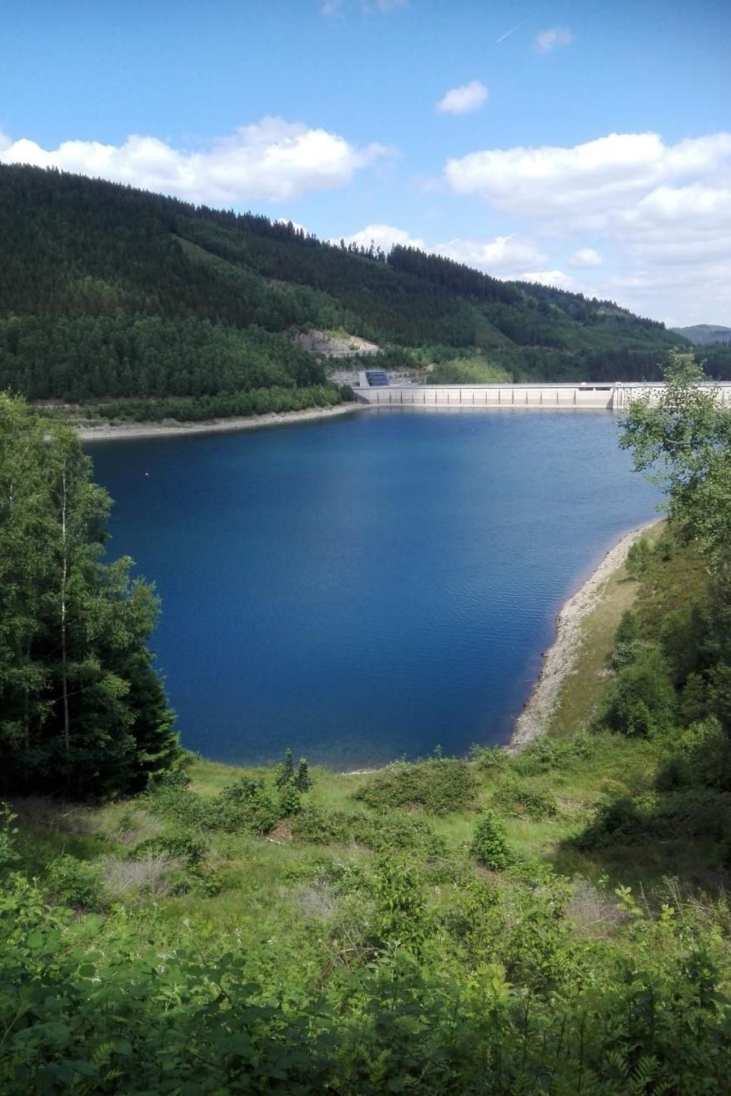 im Thüringer Wald mit Grill und Garten