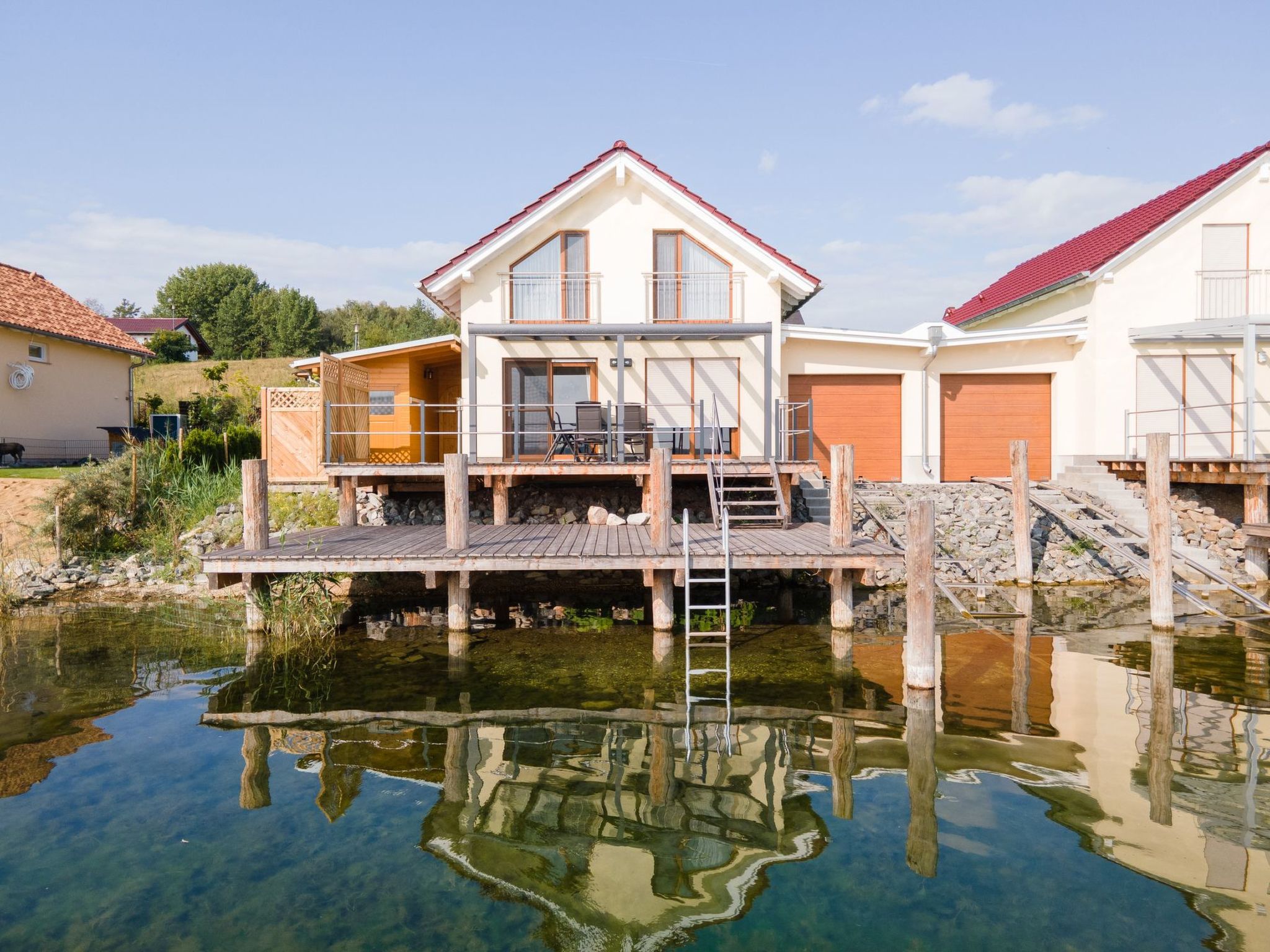 Seehaus Arielle mit Wassergrundstück-Binnen
