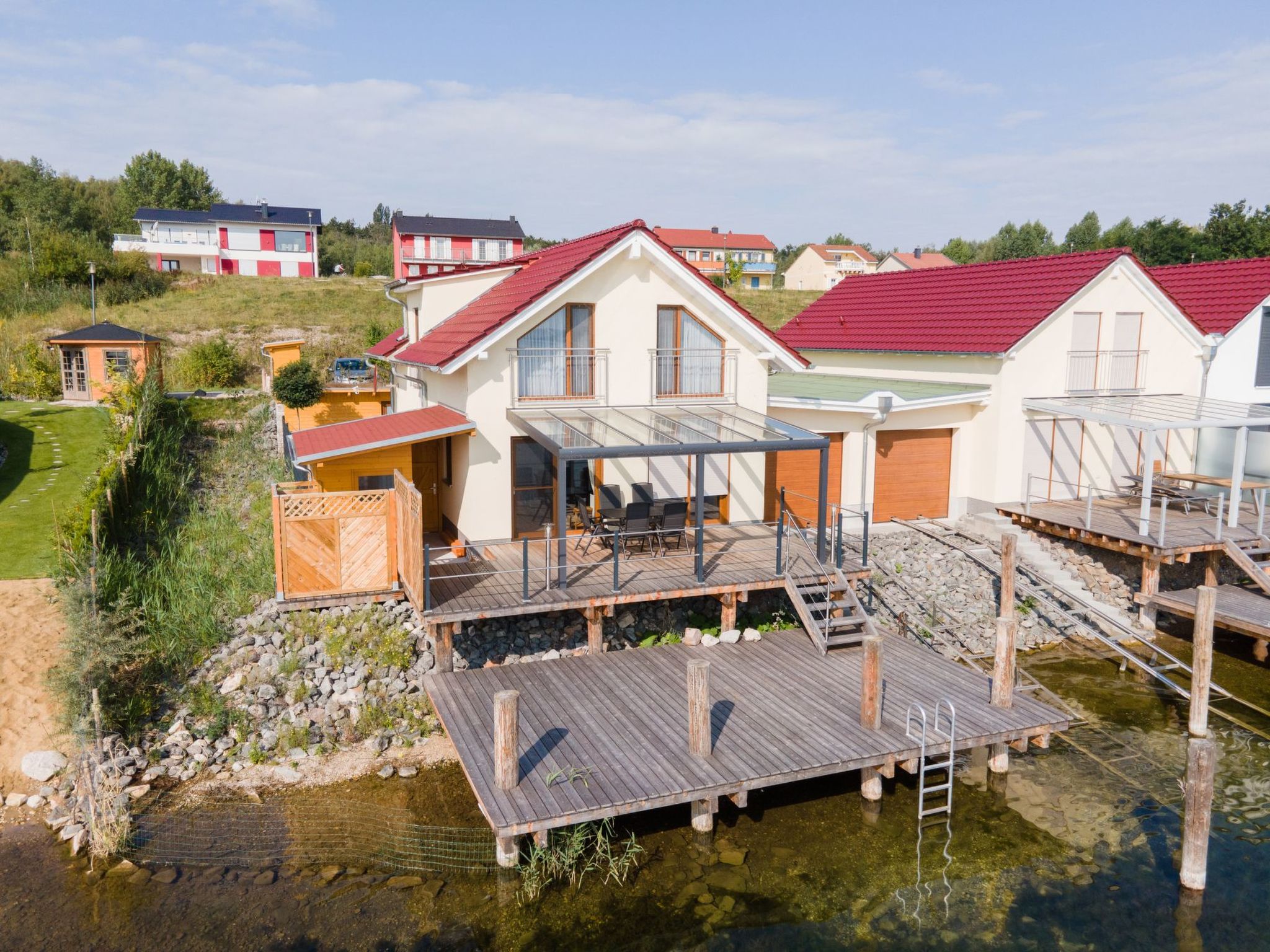 Seehaus Arielle mit Wassergrundstück-Binnen