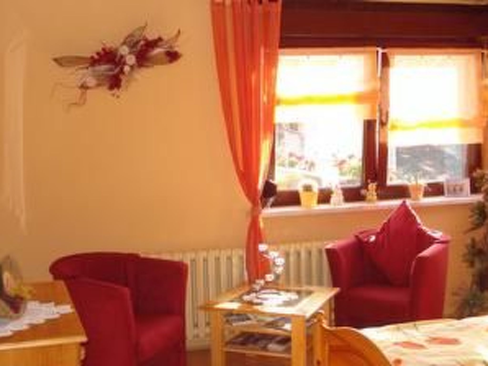 Helle Wohnung in Frankenhain mit Grill